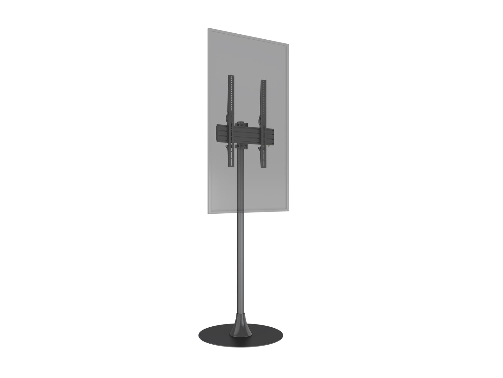 Multibrackets M Pro 1.5m Single Pole Floorstand For 32"-65" Screens | 7350105218361 Floor Stand Multibrackets