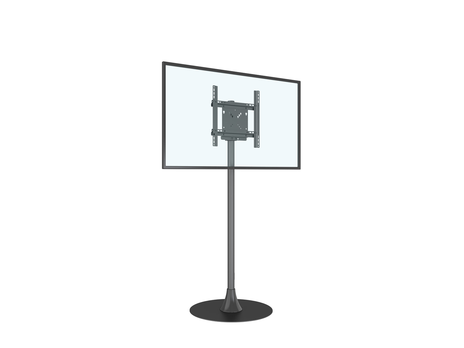 Multibrackets M Pro 1.5m Single Pole Floorstand For 32"-65" Screens | 7350105219092 Floor Stand Multibrackets