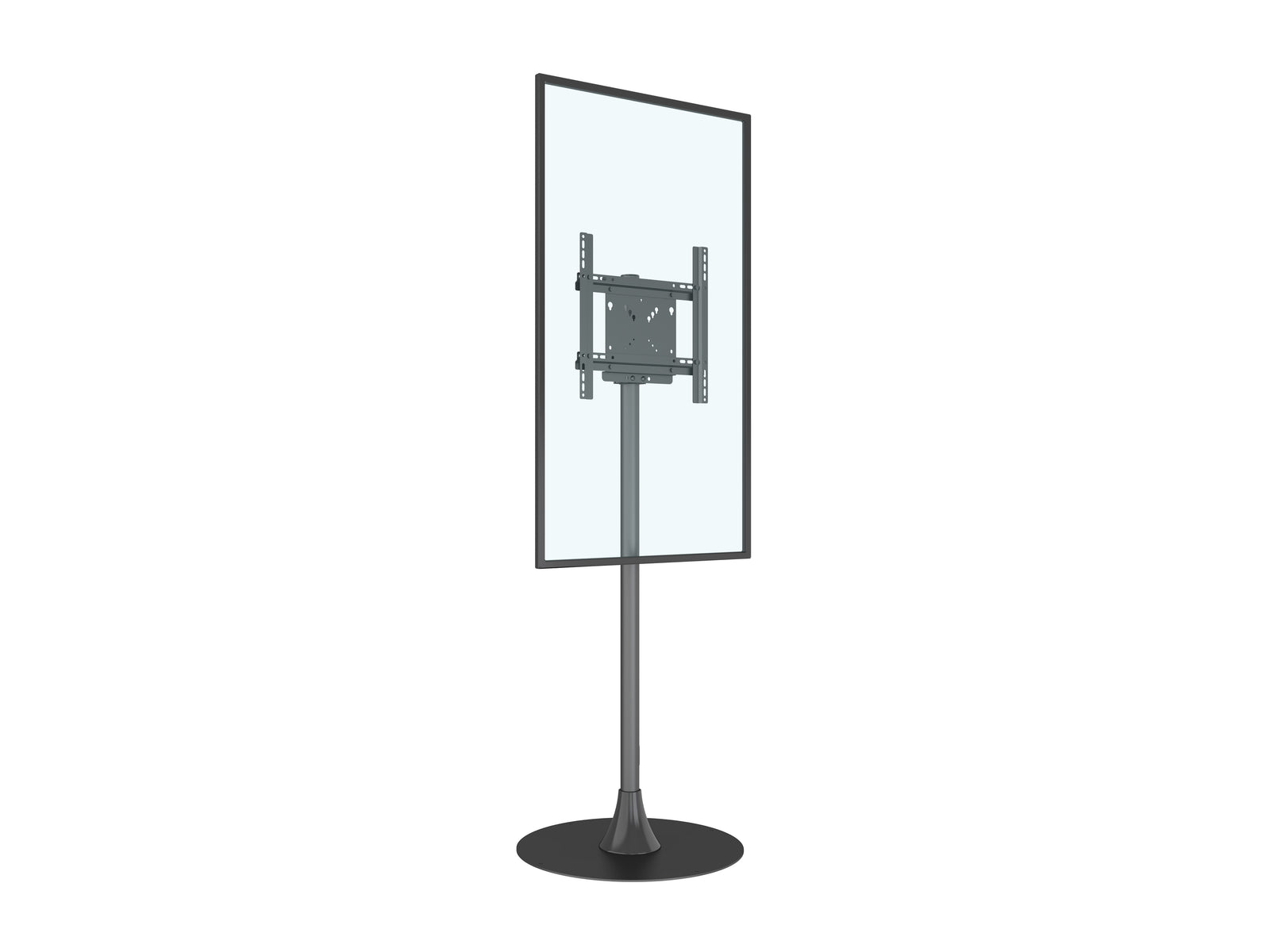 Multibrackets M Pro 1.5m Single Pole Floorstand For 32"-65" Screens | 7350105219092 Floor Stand Multibrackets