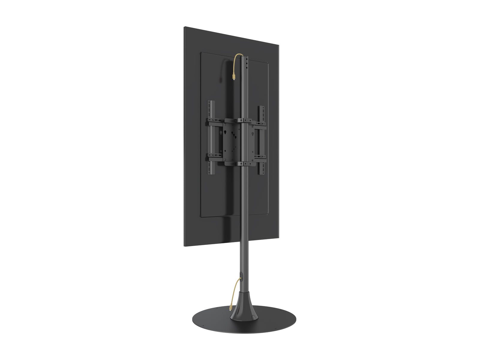 Multibrackets M Pro 1.5m Single Pole Floorstand For 32"-65" Screens | 7350105219092 Floor Stand Multibrackets