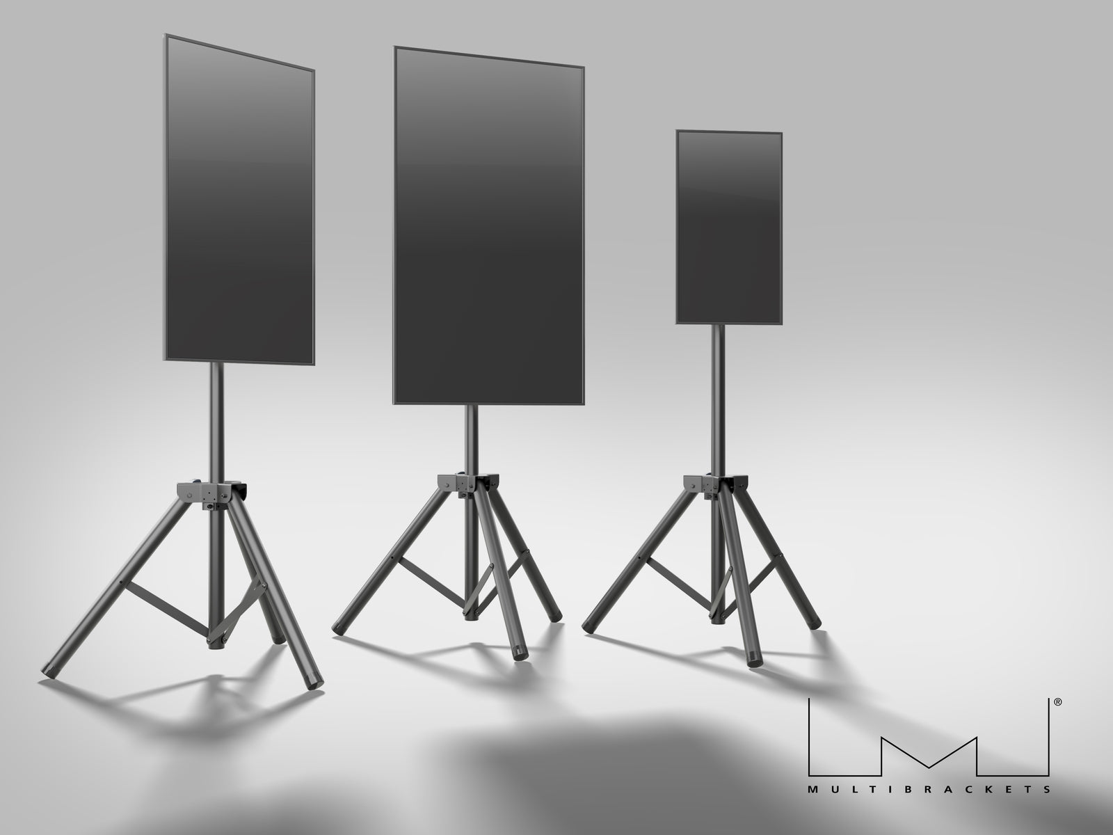 Multibrackets M Pro 1.5m Tripod Floor Stand For 32"-55" Screens | 7350105218330