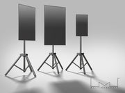 Multibrackets M Pro 1.5m Tripod Monitor Stand For 27"-43" Screens | 7350105218347