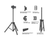 Multibrackets M Pro 1.5m Tripod Monitor Stand For 27"-43" Screens | 7350105218347