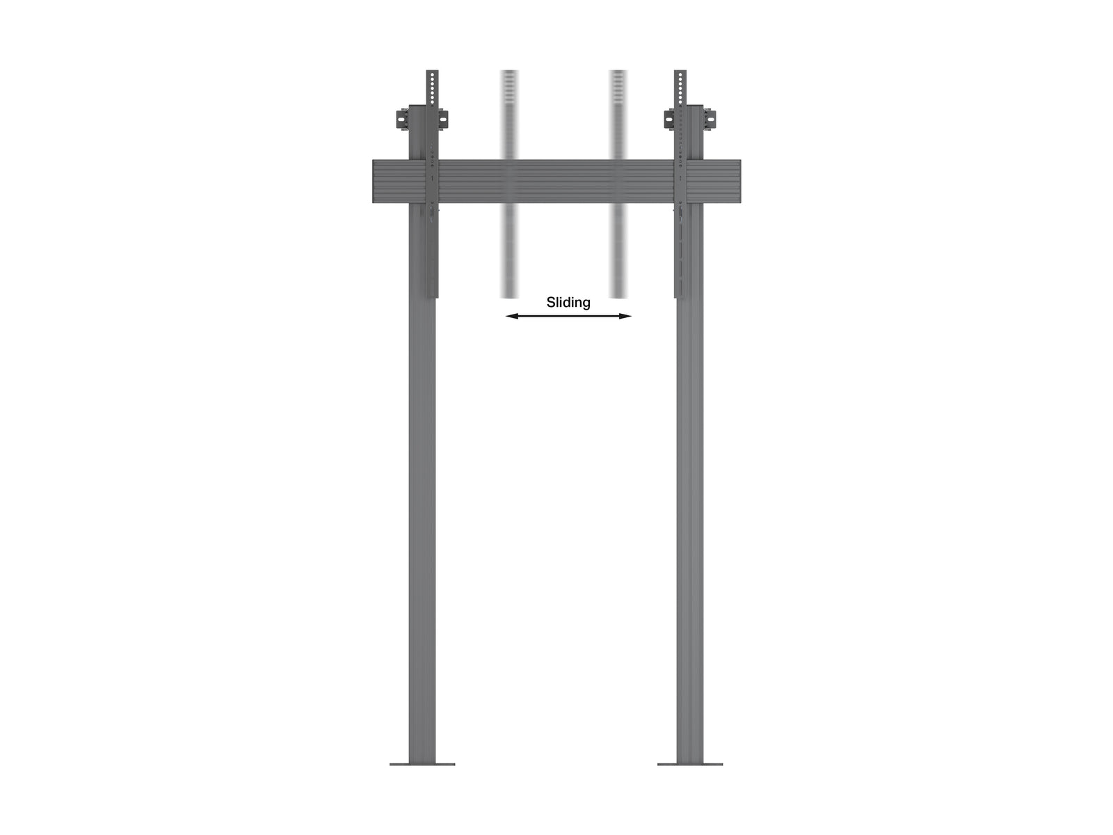 Multibrackets M Pro 1.8m Fixed Floor to Wall Column For 75"-115" Screens | 7340234812660