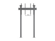 Multibrackets M Pro 1.8m Fixed Floor to Wall Column For 75"-115" Screens | 7340234812660