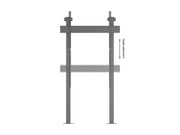 Multibrackets M Pro 1.8m Fixed Floor to Wall Column For 75"-115" Screens | 7340234812660