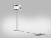 Multibrackets M Pro 1m Single Pole Floorbase For Samsung QBR13 | 7350105219702 Floor Stand Multibrackets