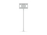 Multibrackets M Pro 1m Single Pole Floorbase For Samsung QBR13 | 7350105219702
