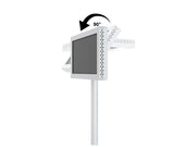 Multibrackets M Pro 1m Single Pole Floorbase For 7"-30" Screens | 7350073738212