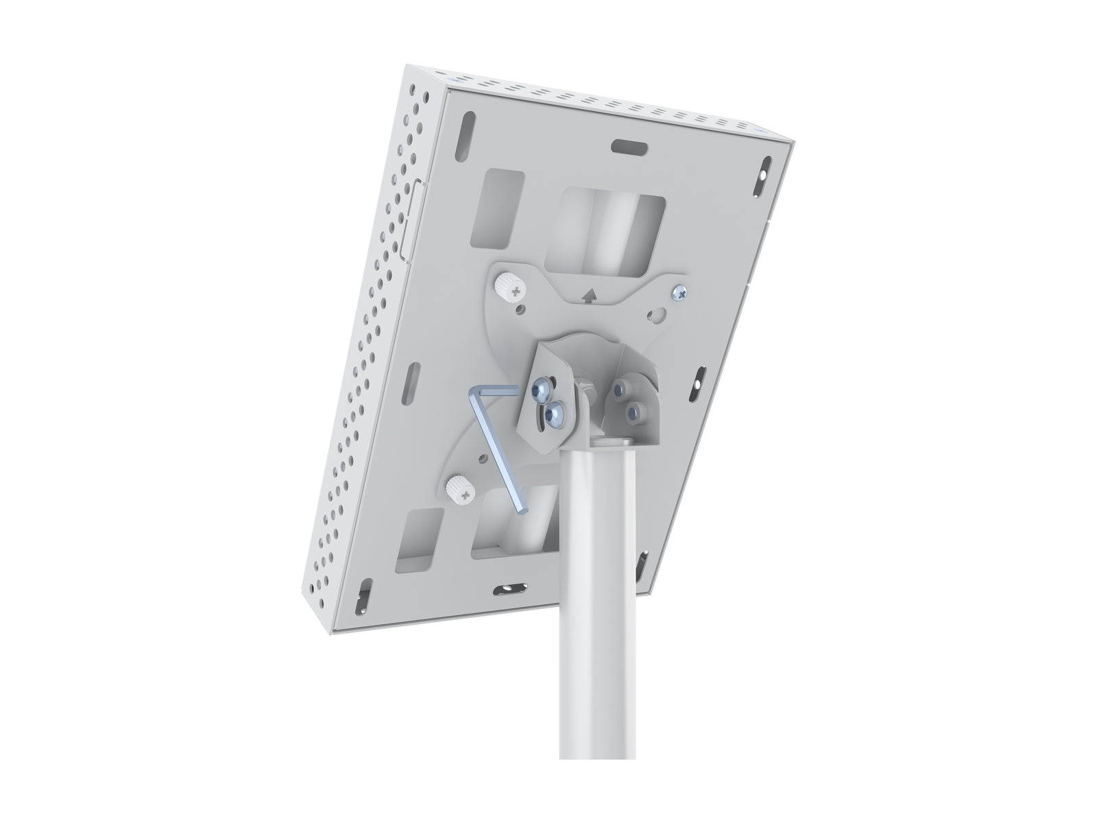 Multibrackets M Pro 1m Single Pole Floorbase For 7"-30" Screens | 7350073738212