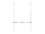 Multibrackets M Pro 32" Floor-to-Ceiling Digital Signage Enclosure - White | 7340234810697