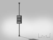 Multibrackets M Pro 32" Floor-to-Ceiling Digital Signage Enclosure | 7340234810680