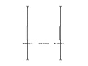 Multibrackets M Pro 32" Floor-to-Ceiling Digital Signage Enclosure | 7340234810680