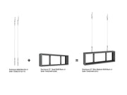 Multibrackets M Pro 37" B2B Digital Signage Enclosure – Black | 7340234810260 Signage Display Enclosures Multibrackets