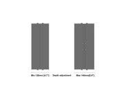 Multibrackets M Pro 37" B2B Digital Signage Enclosure – Black | 7340234810260 Signage Display Enclosures Multibrackets