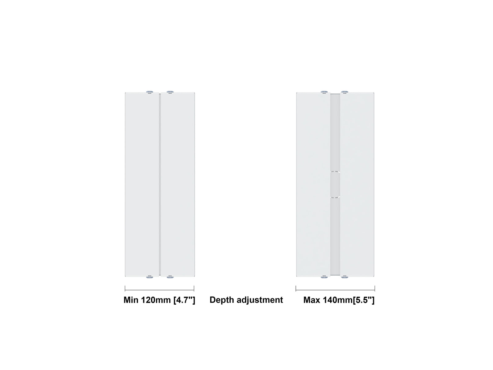 Multibrackets M Pro 37" B2B Digital Signage Enclosure – White | 7340234810277 Signage Display Enclosures Multibrackets