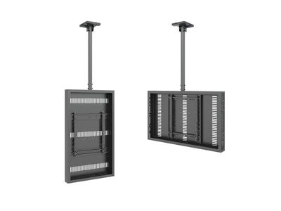 Multibrackets M Pro 46" High Brightness Ceiling Digital Signage Enclosure - Black | 7340234810383 Ceiling Mount Bracket Multibrackets