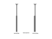 Multibrackets M Pro 46" High Brightness Ceiling Digital Signage Enclosure - Black | 7340234810383