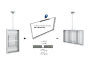 Multibrackets M Pro 46" High Brightness Ceiling Digital Signage Enclosure - White | 7340234810390