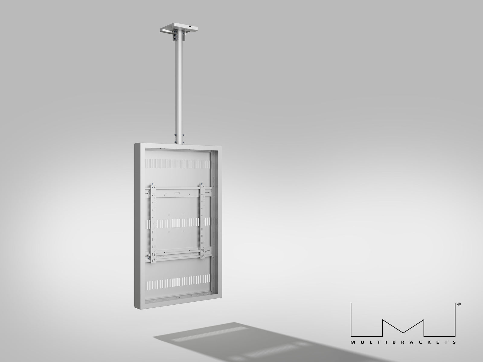 Multibrackets M Pro 46" High Brightness Ceiling Digital Signage Enclosure - White | 7340234810390
