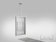 Multibrackets M Pro 46" High Brightness Ceiling Digital Signage Enclosure - White | 7340234810390