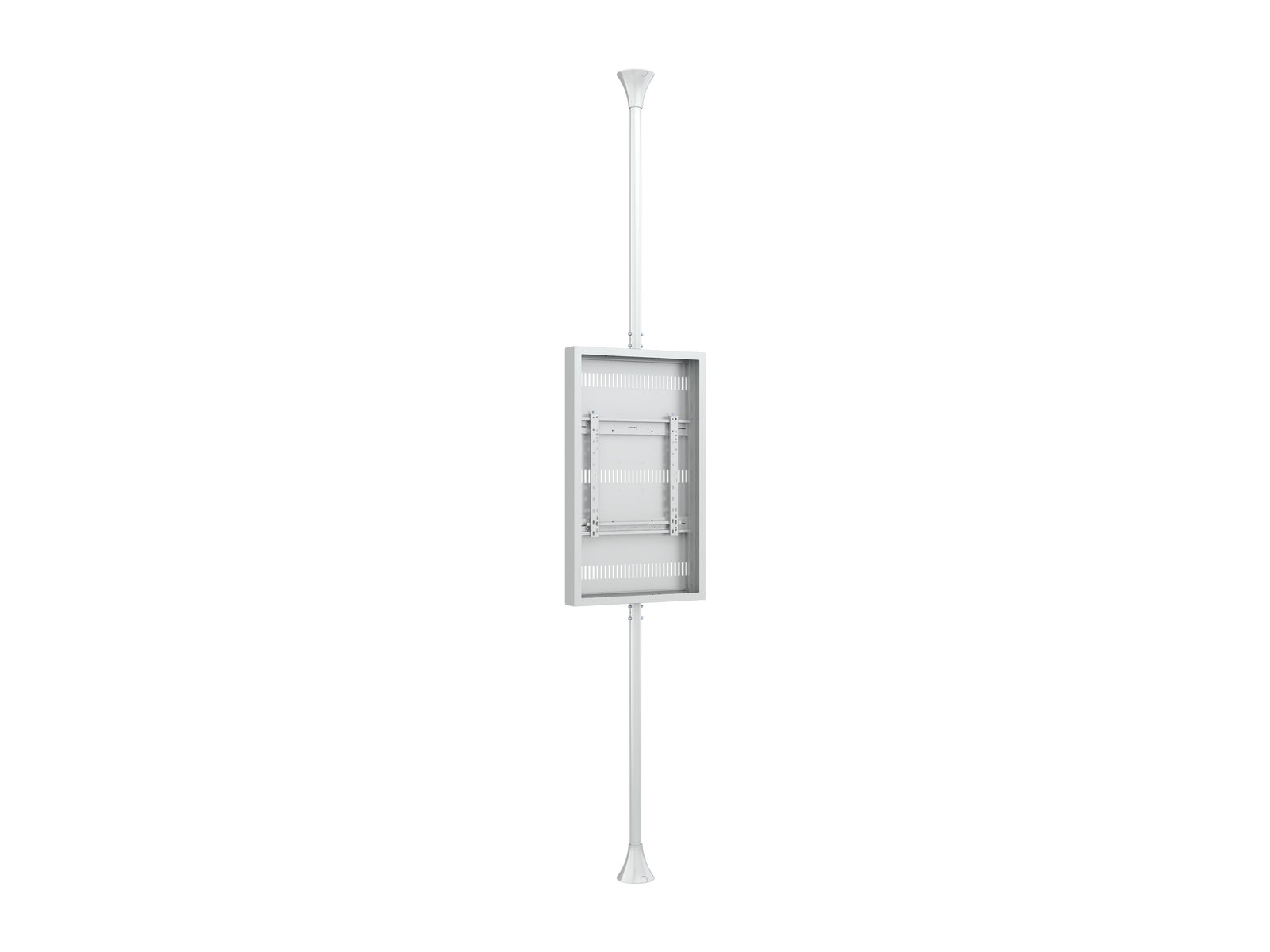 Multibrackets M Pro 46" High Brightness Floor-to-Ceiling Signage Enclosure - White | 7340234810413