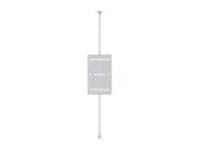 Multibrackets M Pro 46" High Brightness Floor-to-Ceiling Signage Enclosure - White | 7340234810413