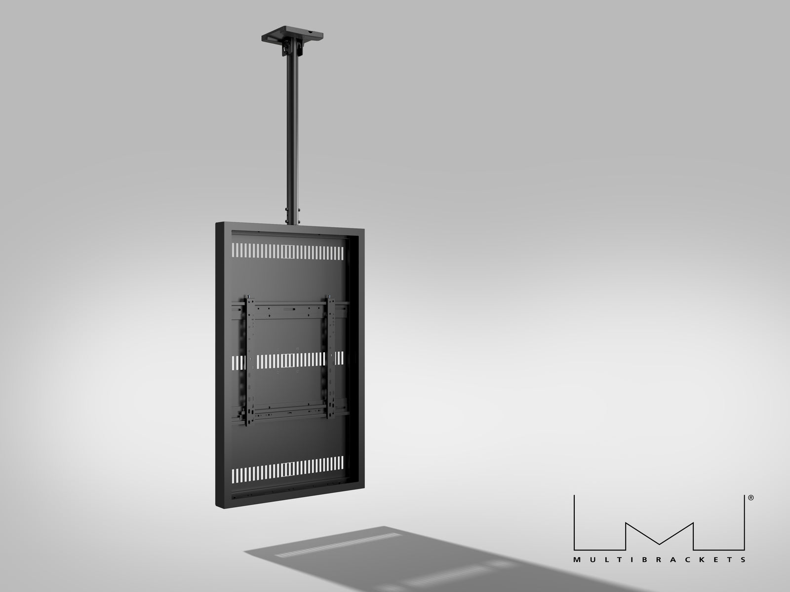 Multibrackets M Pro 49" Ceiling Digital Signage Enclosure - Black | 7340234811342