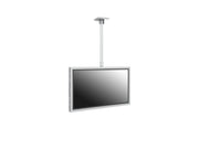 Multibrackets M Pro 49" Ceiling Mount Digital Signage Enclosure – White | 7340234811359 Signage Display Enclosures Multibrackets