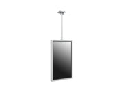 Multibrackets M Pro 49" Ceiling Mount Digital Signage Enclosure – White | 7340234811359 Signage Display Enclosures Multibrackets