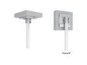 Multibrackets M Pro 49" Ceiling Mount Digital Signage Enclosure – White | 7340234811359 Signage Display Enclosures Multibrackets