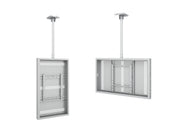 Multibrackets M Pro 49" Ceiling Mount Digital Signage Enclosure – White | 7340234811359 Signage Display Enclosures Multibrackets