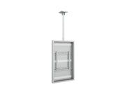Multibrackets M Pro 49" Ceiling Mount Digital Signage Enclosure – White | 7340234811359 Signage Display Enclosures Multibrackets