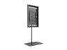 Multibrackets M Pro 49" Single Pole Digital Signage Enclosure with Floorbase | 7350105219788