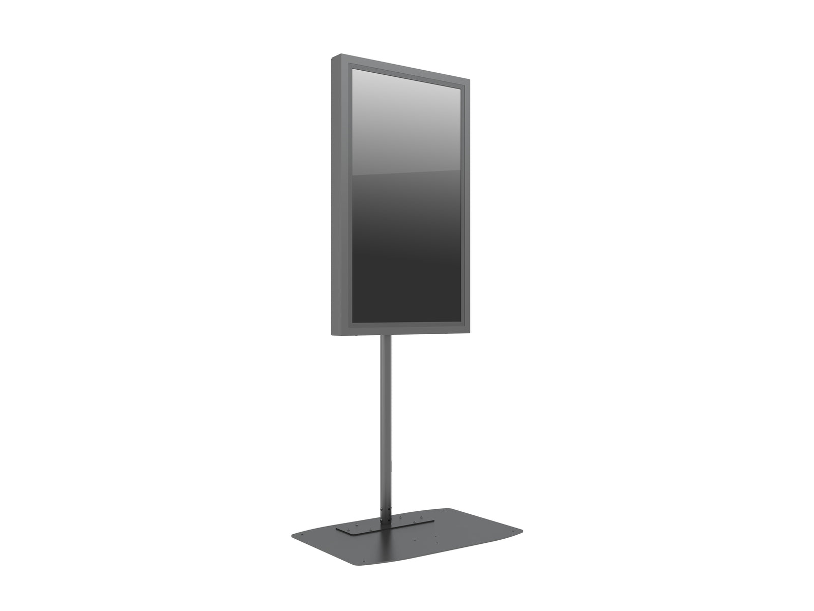 Multibrackets M Pro 49" Single Pole Digital Signage Enclosure with Floorbase | 7350105219788