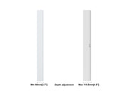 Multibrackets M Pro 49" Wall Medium Digital Signage Enclosure - White | 7350022738799 Signage Display Enclosures Multibrackets