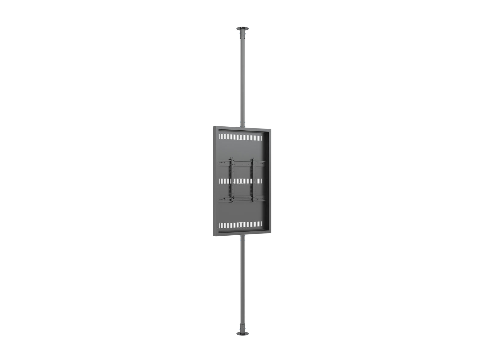Multibrackets M Pro 55" Floor-to-Ceiling Digital Signage Enclosure - Black | 7350105213106