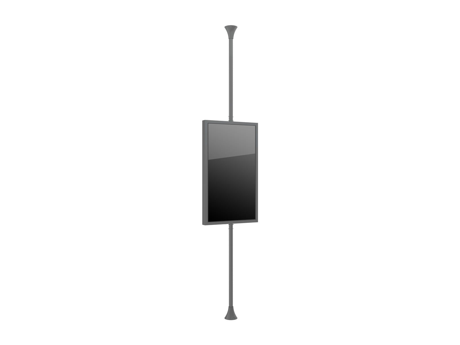 Multibrackets M Pro 55" Floor-to-Ceiling Digital Signage Enclosure - Black | 7350105213106