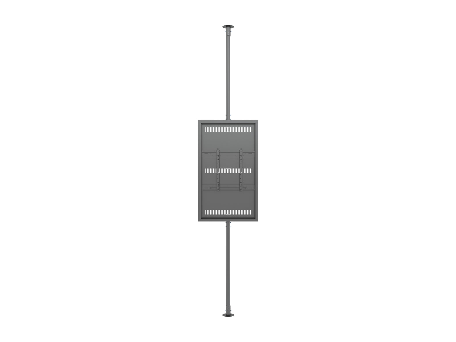 Multibrackets M Pro 55" Floor-to-Ceiling Digital Signage Enclosure - Black | 7350105213106