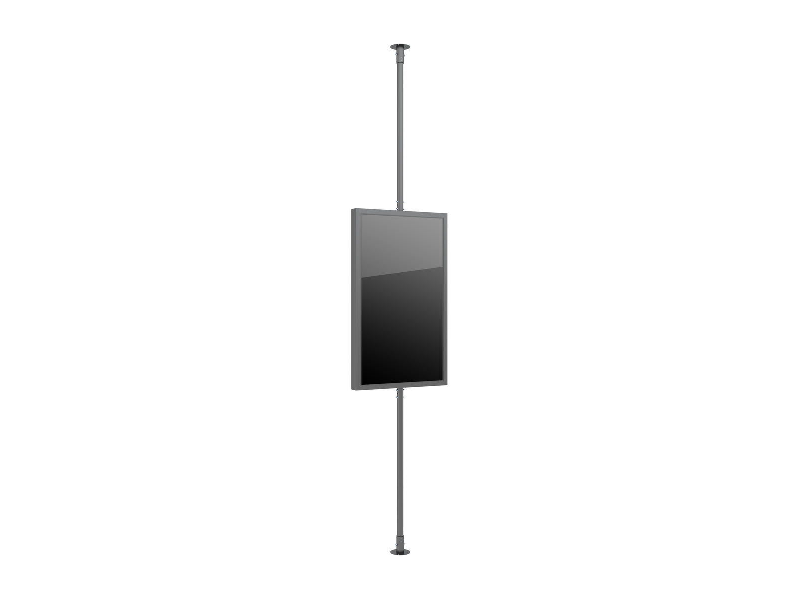 Multibrackets M Pro 55" Floor-to-Ceiling Digital Signage Enclosure - Black | 7350105213106