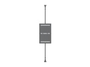 Multibrackets M Pro 55" Floor-to-Ceiling Digital Signage Enclosure - Black | 7350105213106