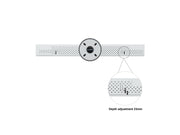 Multibrackets M Pro 55" Floor-to-Ceiling Digital Signage Enclosure - White | 7350105213113