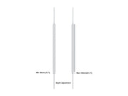 Multibrackets M Pro 55" Floor-to-Ceiling Digital Signage Enclosure - White | 7350105213113
