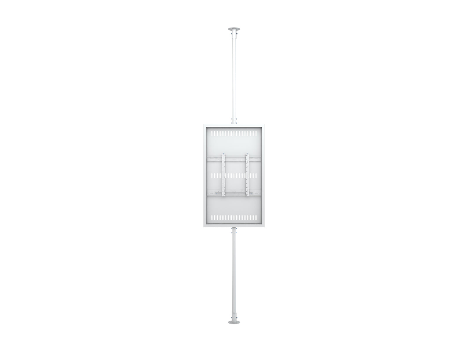 Multibrackets M Pro 55" Floor-to-Ceiling Digital Signage Enclosure - White | 7350105213113