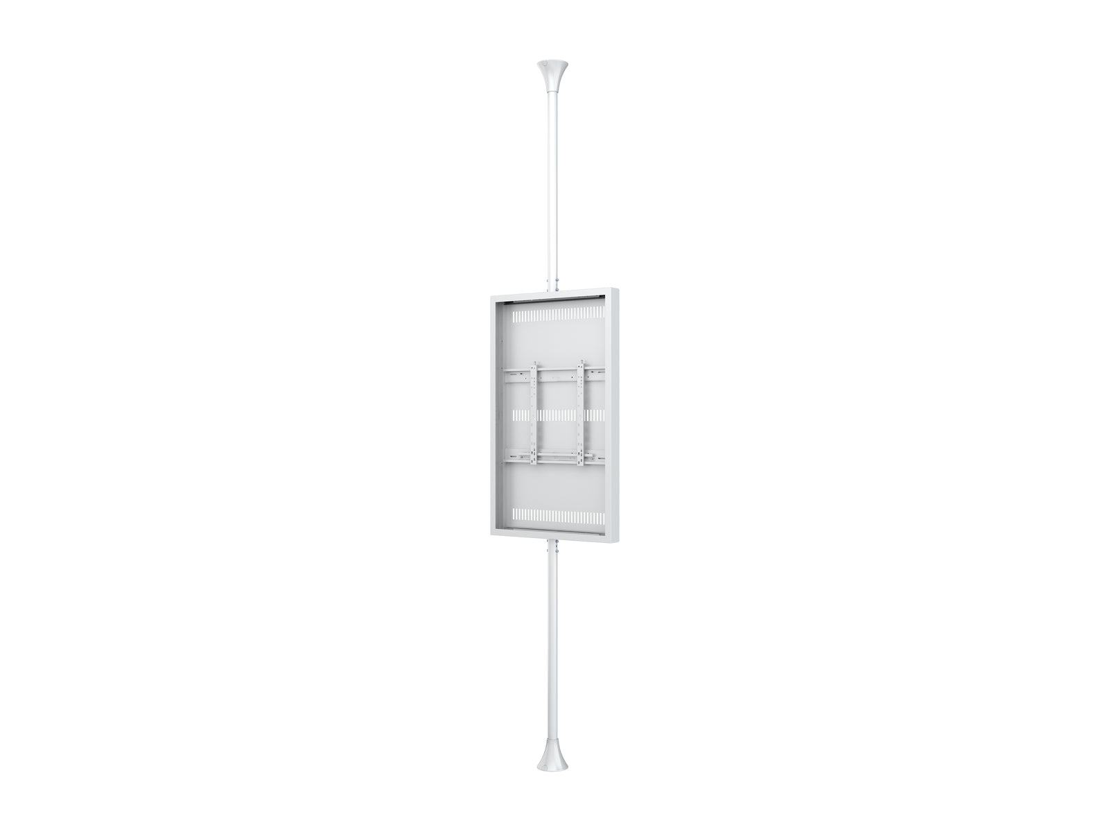 Multibrackets M Pro 55" Floor-to-Ceiling Digital Signage Enclosure - White | 7350105213113