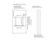 Multibrackets M Pro 55" High Brightness B2B Digital Signage Enclosure – White | 7350105219665 Signage Display Enclosures Multibrackets