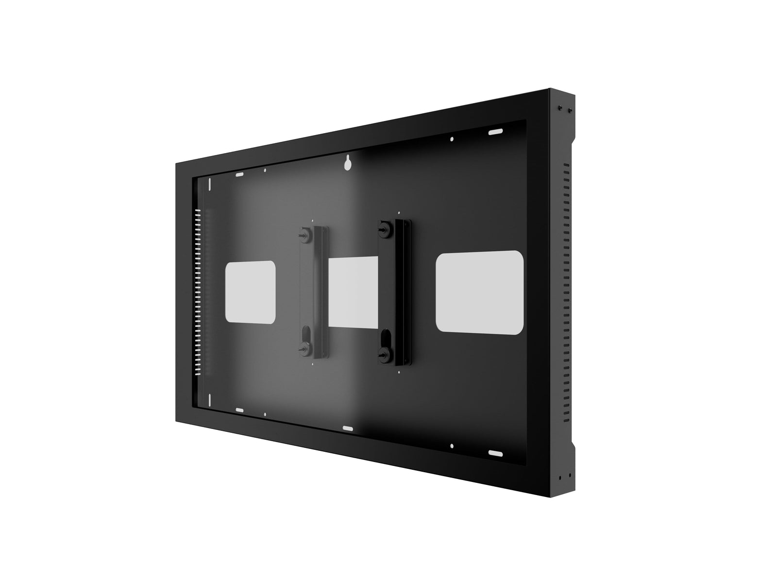 Multibrackets M Pro 55" Indoor Wall Landscape Digital Signage Enclosure – Black | 7350105218071 Signage Display Enclosures Multibrackets