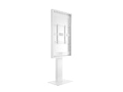 Multibrackets M Pro 65" Digital Signage Kiosk Enclosure – White | 7350022733572 Kiosk Stand Multibrackets