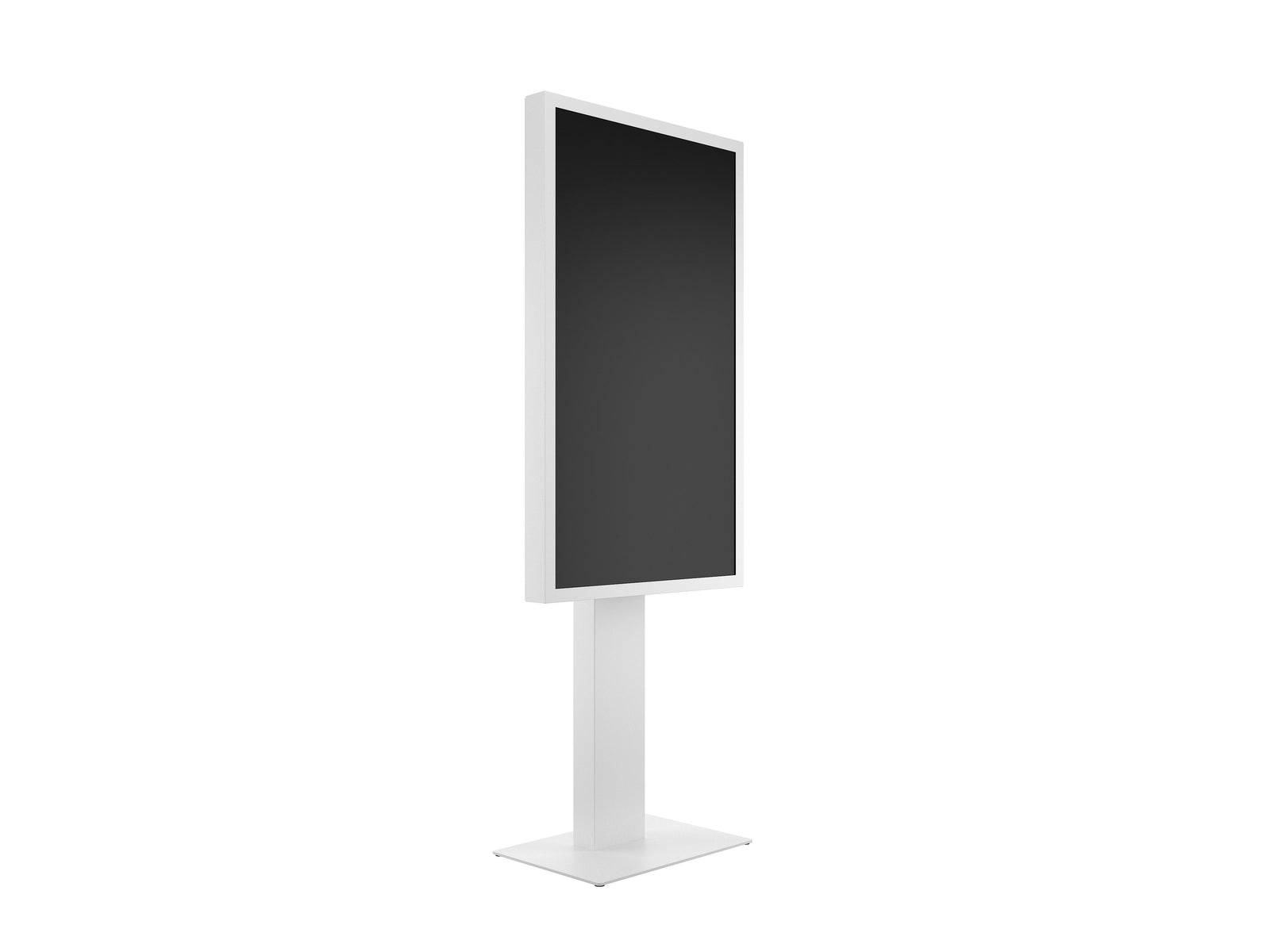 Multibrackets M Pro 65" Digital Signage Kiosk Enclosure – White | 7350022733572 Kiosk Stand Multibrackets