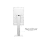 Multibrackets M Pro 65" Digital Signage Kiosk Enclosure – White | 7350022733572 Kiosk Stand Multibrackets